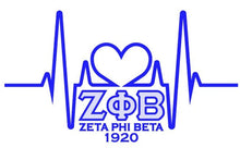 Load image into Gallery viewer, Zeta Phi Beta

