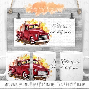 Old Trucks and Dirt Roads Mug