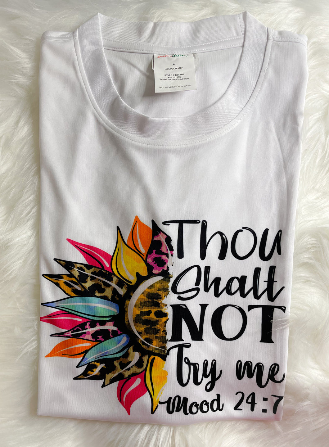 Thou Shall Not Try Me